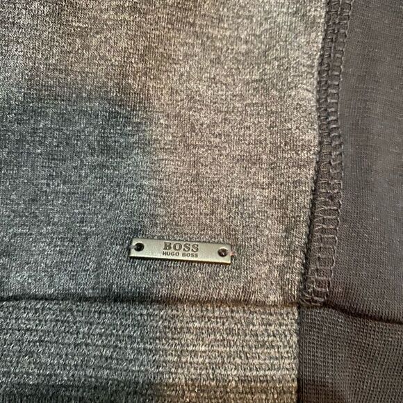 Hugo Boss Grey Cotton Pullover Crewneck sweatshirt XL - Picture 6 of 8